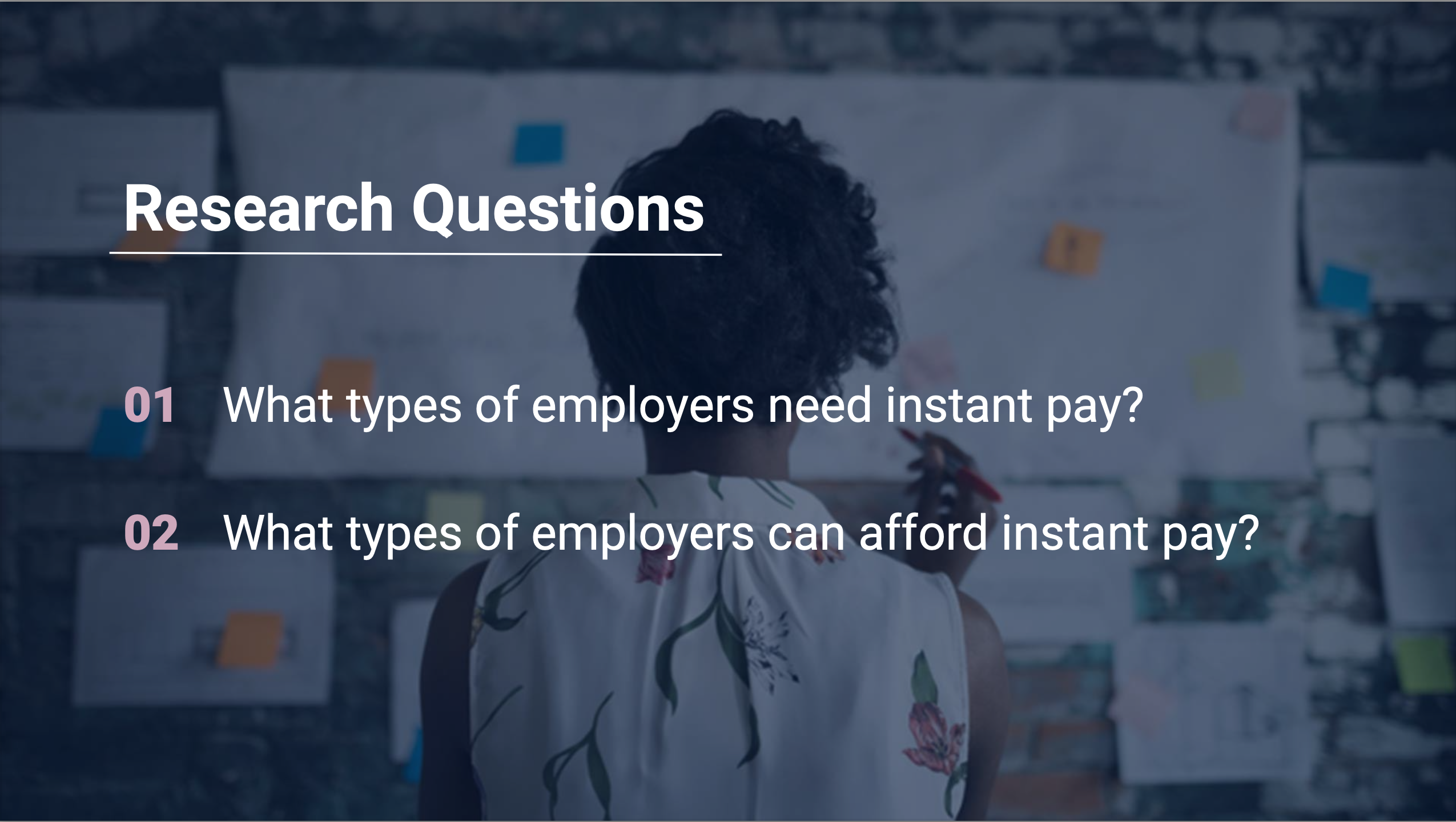 Instant Pay – Research 1